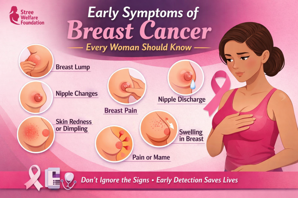 Early Symptoms of Breast Cancer Every Woman Should Know