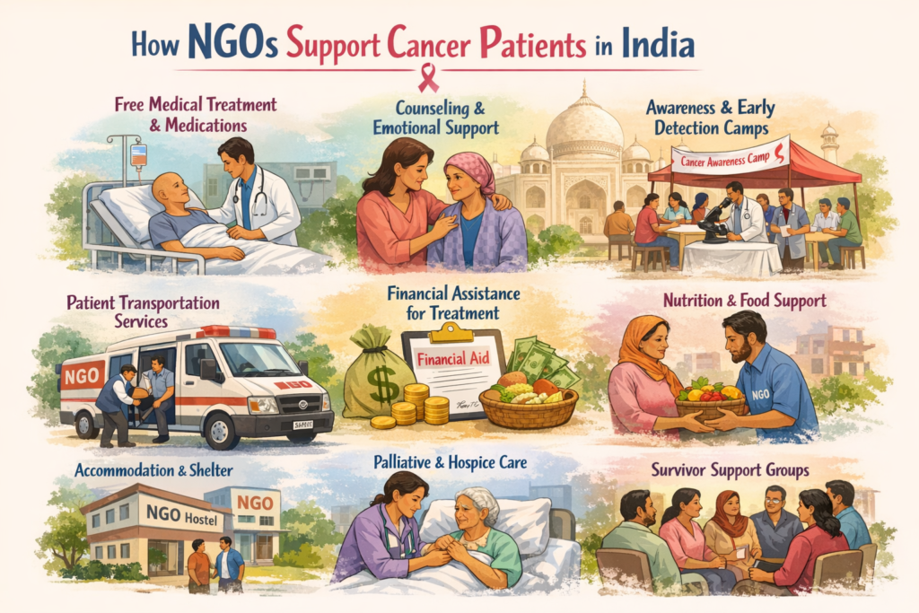 How NGOs Support Cancer Patients in India
